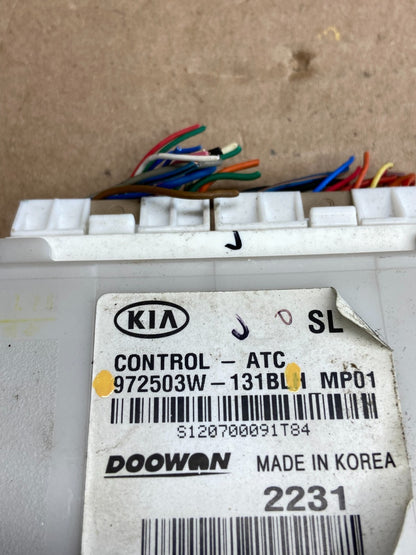 2010 to 2015 Kia Sportage Center Radio Climate Control Clock Trim AF1870 DG4