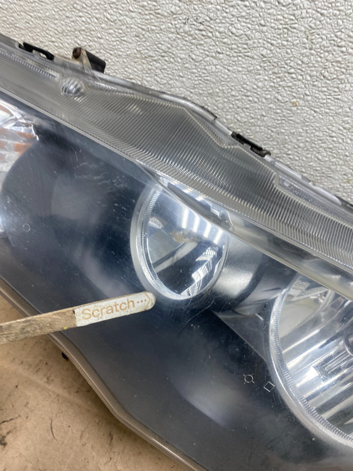 2010-2013 Mitsubishi Lancer Left Driver LH Side Headlight Halogen W0737 DW3