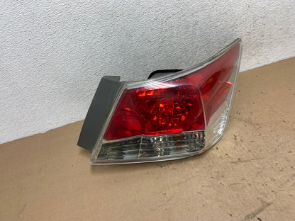 2008 to 2012 Honda Accord Sedan Tail light Right Passenger RH Side AG4247 LK2