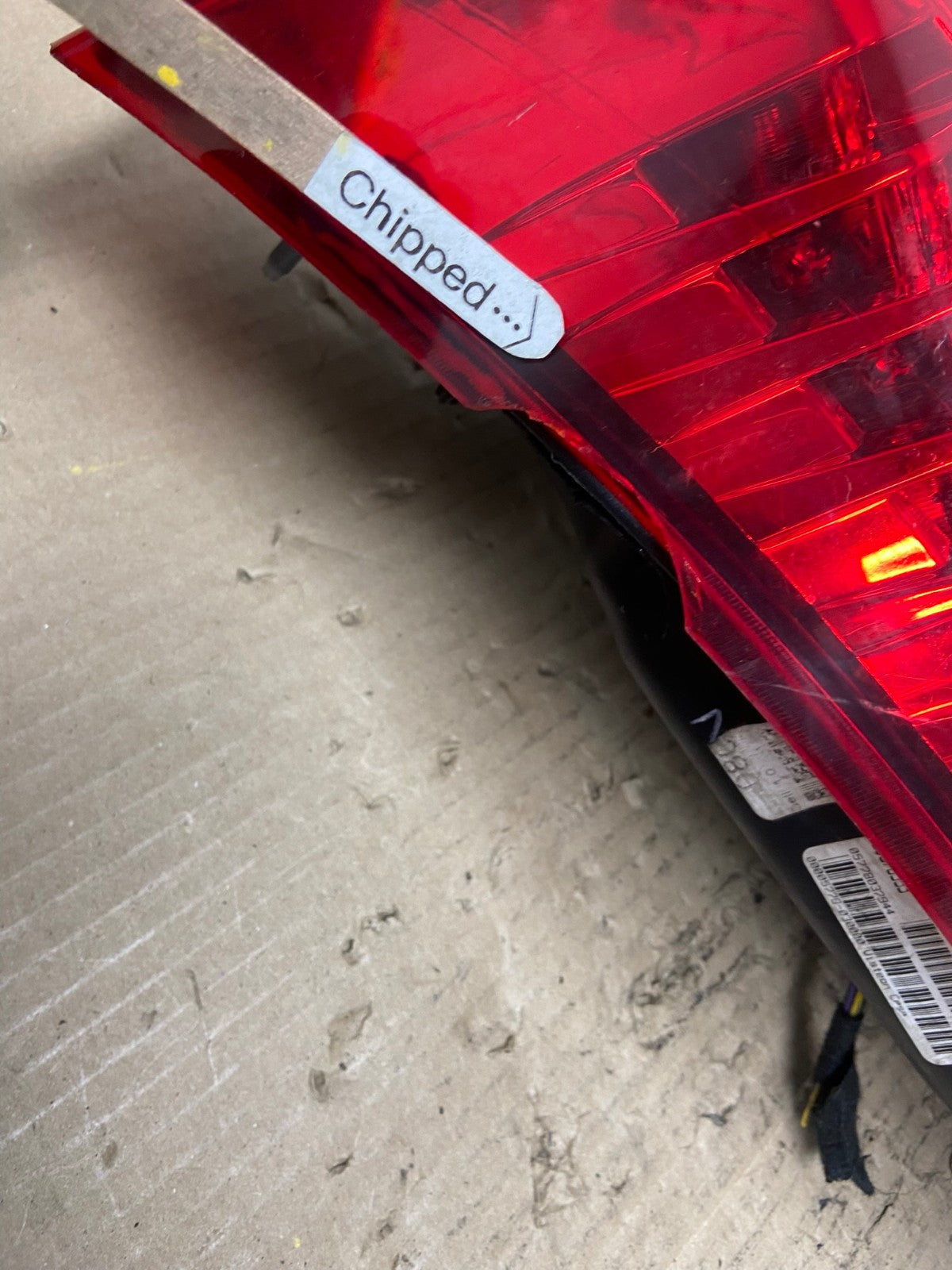 2008 to 2013 Cadillac CTS Left Driver Lh Side Led Side Tail light AF7213 LK4