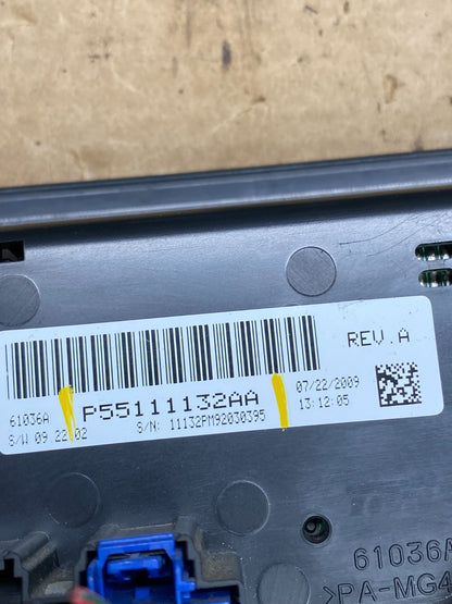 2011 to 2017 Jeep Patriot Dash Climate Temperature Control Radio Bezel W6584 DG6