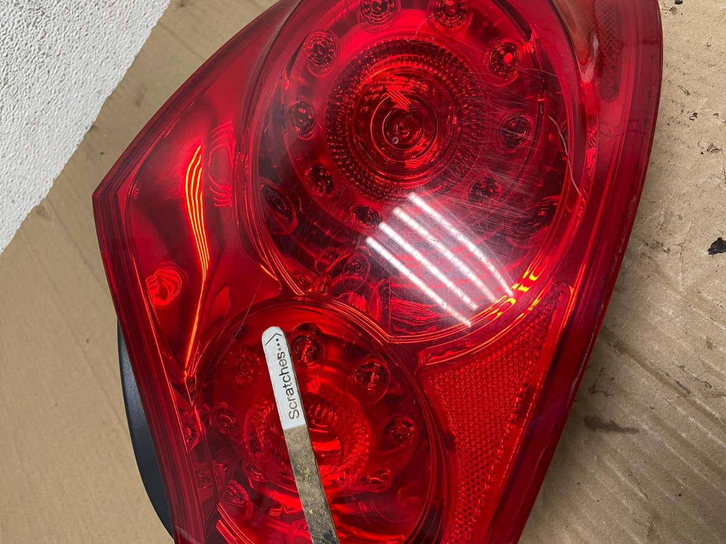 2007 to 2013 Infiniti G35 G37 Sedan Right Passenger Rh Tail Light AE9023 LK3