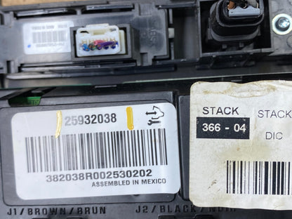 2008 to 2012 Buick Enclave AC Heater Climate Control Unit z1886 DG7