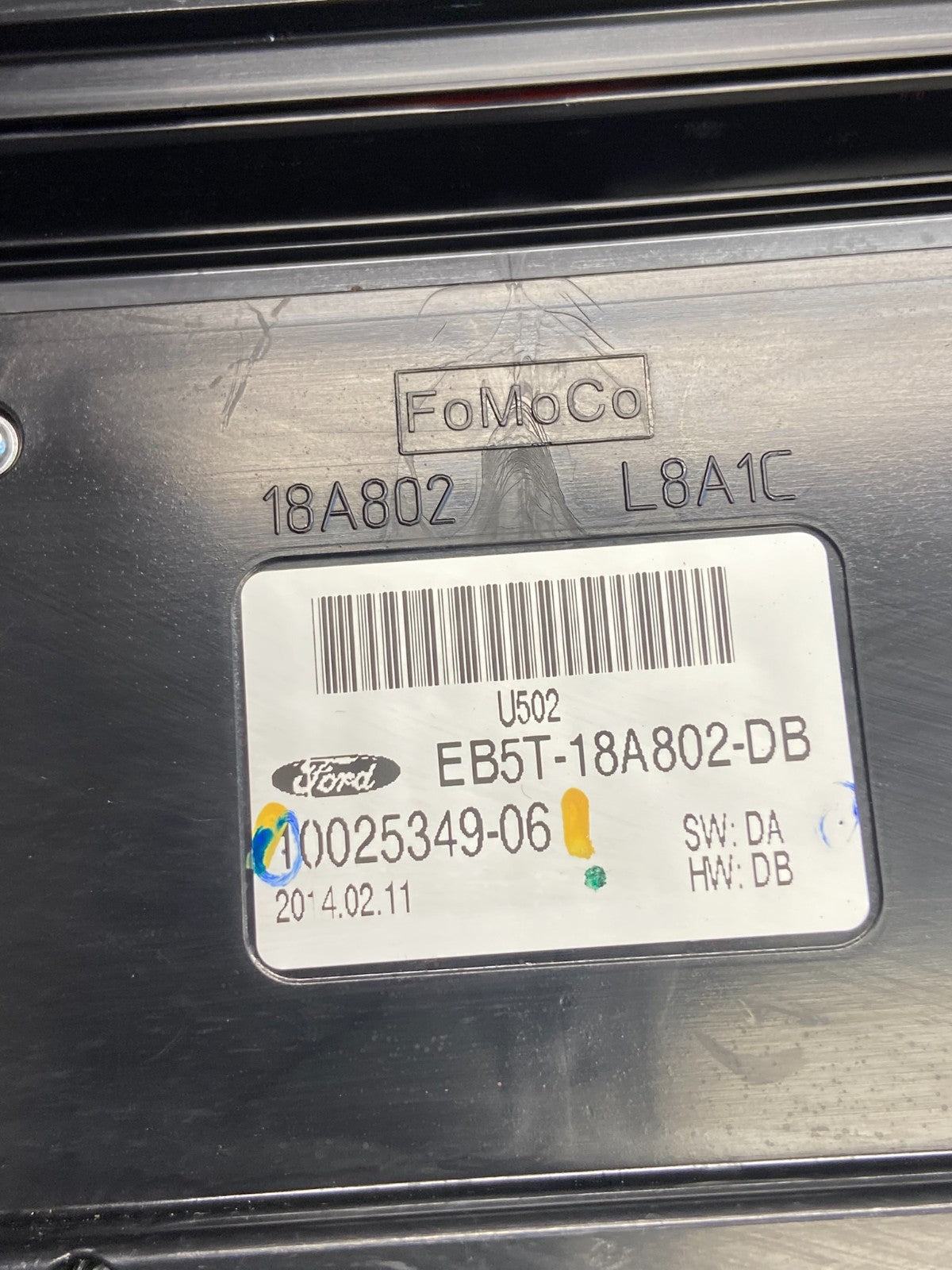 2014 2015 Ford Explorer Radio Climate Control Trim Bezel Panel AE4466 DG6