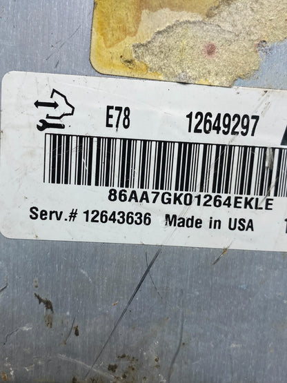 2010 to 2013 Chevrolet Silverado Yukon Engine Control Module ECM ECU AE2105 DW2