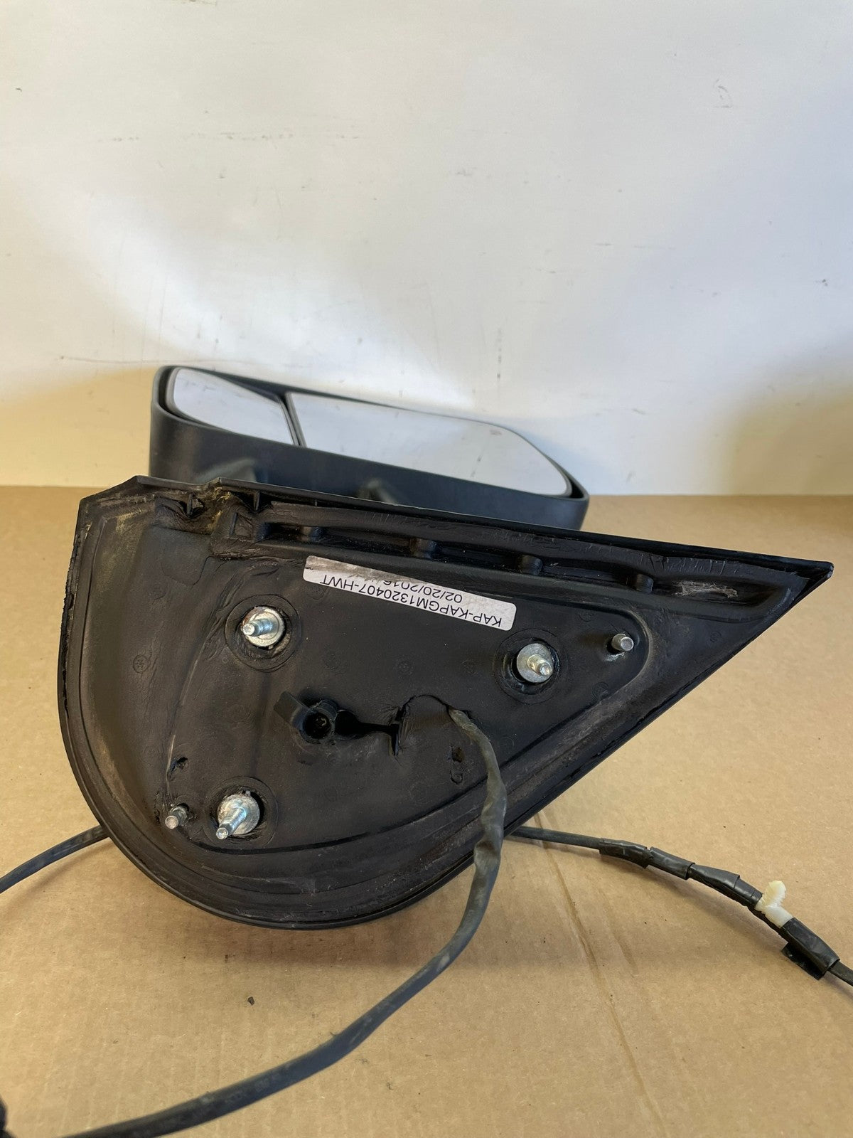 2007 - 2013 Chevrolet Silverado Sierra Left Driver LH Door Mirror AH6295 LK4