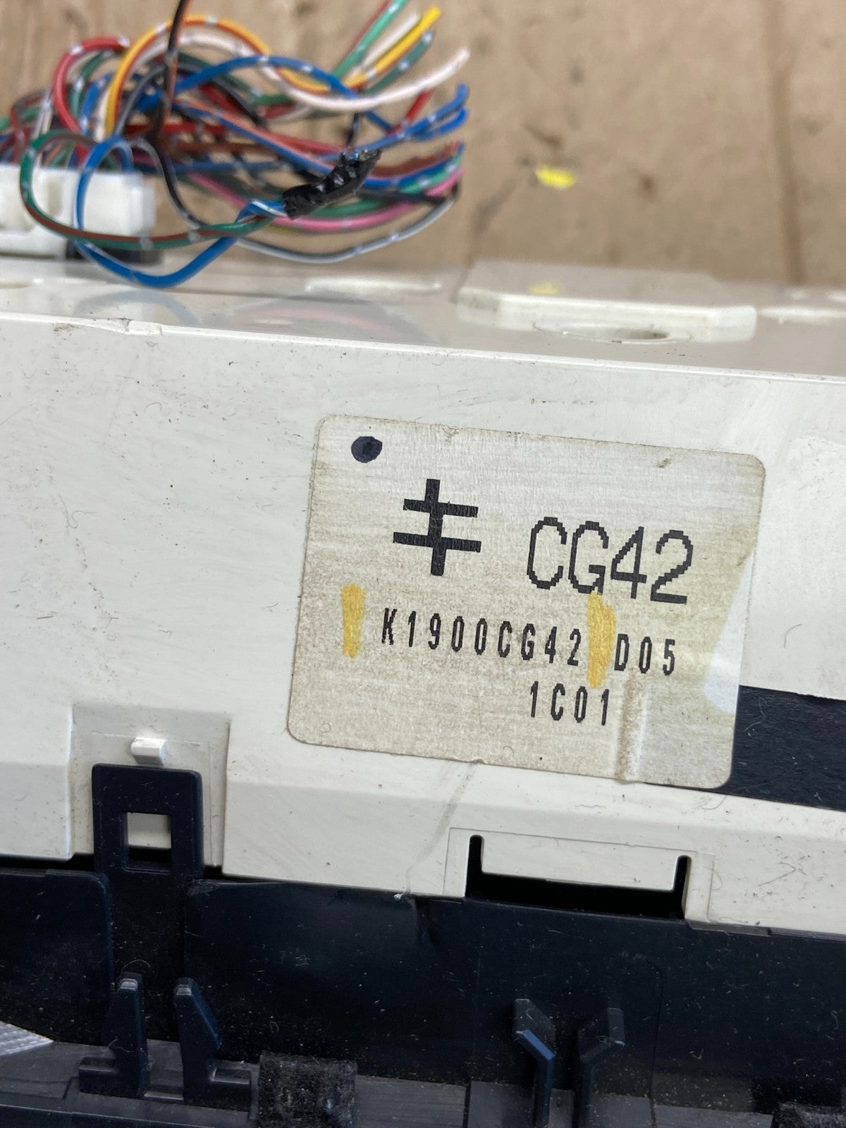 2012 2017 Mazda 5 A/C Manual Climate Control Panel AE1957 DG5
