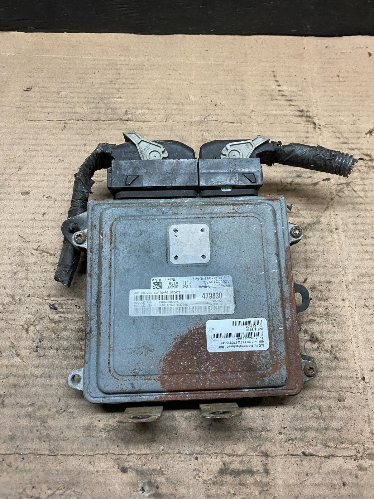 2007 to 2010 Dodge Caliber Computer Brain Engine Control ECM G8247 PS0