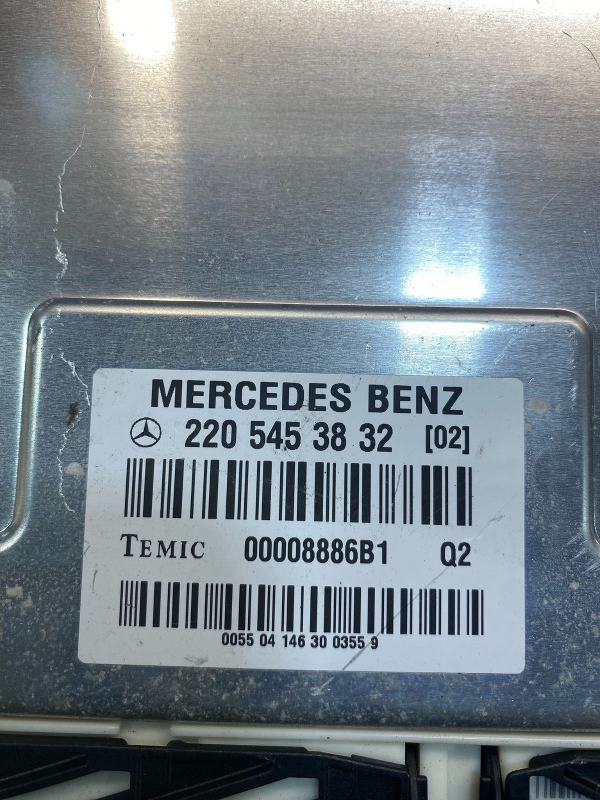 2004 - 2006 Mercedes S430 S500 Suspension Control Unit 220 545 38 32 AC2595 DG2