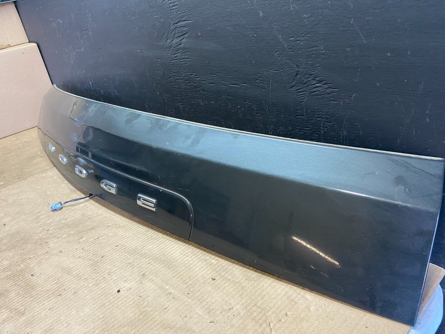 2011-2018 Dodge Grand Caravan Black Rear Tail Gate Trim Molding Panel OEM D94251