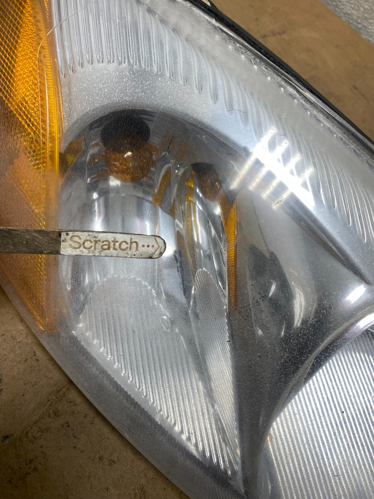 2001 to 2002 Chrysler Sebring Right Passenger Rh Side Headlight Oem X6973 GD3