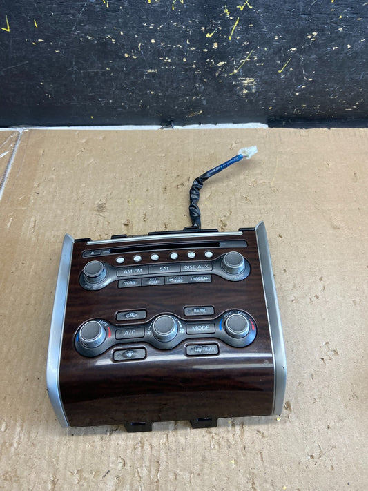 2013 to 2016 Nissan Pathfinder Radio Temperature Climate Control OEM AB5599 DG0