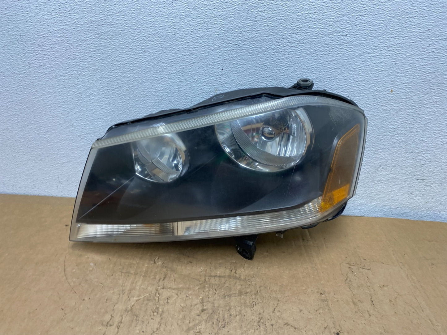 2008 to 2014 Dodge Avenger Left Driver LH Side Black Headlight AD0591 DW0