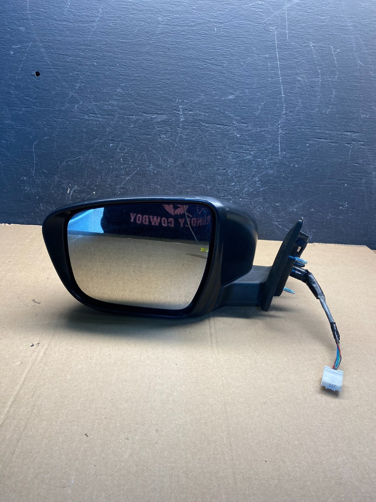 2014 to 2017 Nissan Rogue Left Driver LH W Door Mirror AE7678 DG9