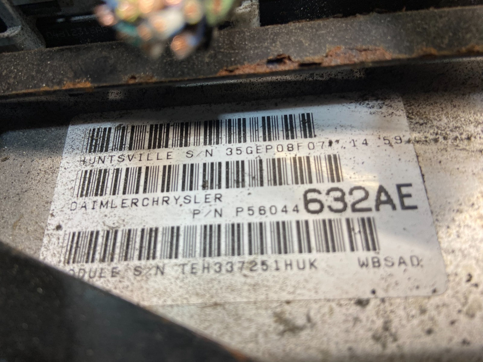 2003 Jeep Grand Cherokee 4.0L ECM ECU Engine Control Computer Modul AC0520 DG2