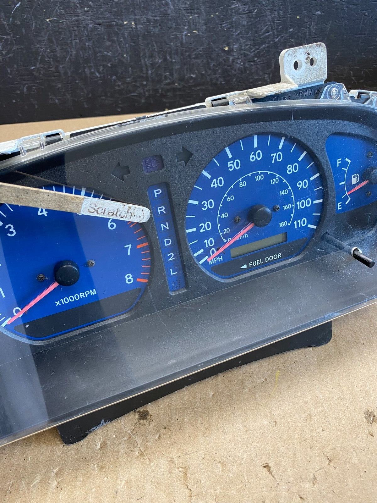 2001 2003 Toyota Sienna Speedometer Cluster Gauge AC6405 DG3