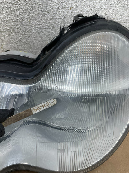 2001-2004 Mercedes-Benz C Class Halogen Left Driver Headlight Oem V5033 DW3