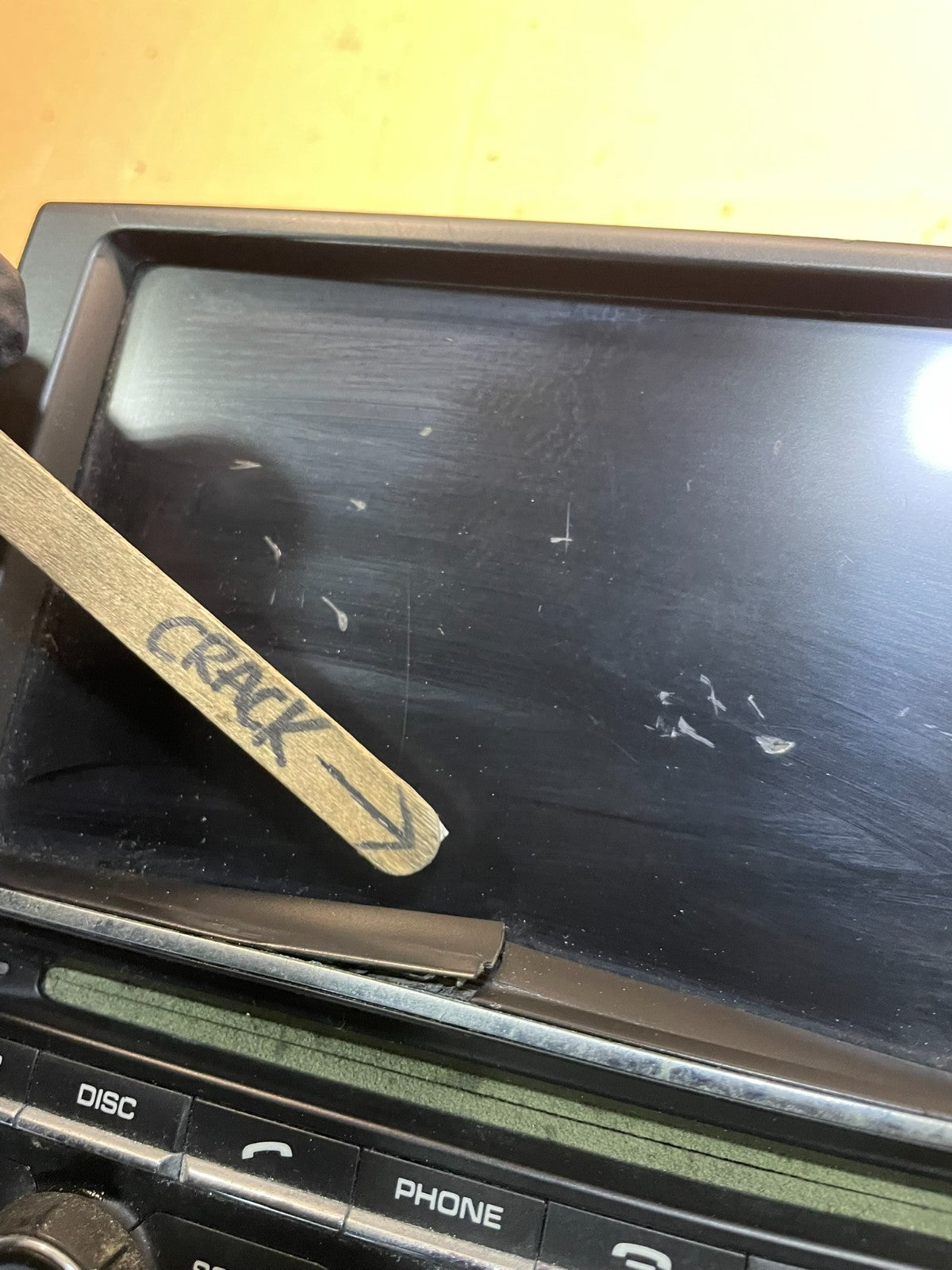 2010 to 2013 Porsche Panamera Radio CD Display Screen Navigation V2008 DG3