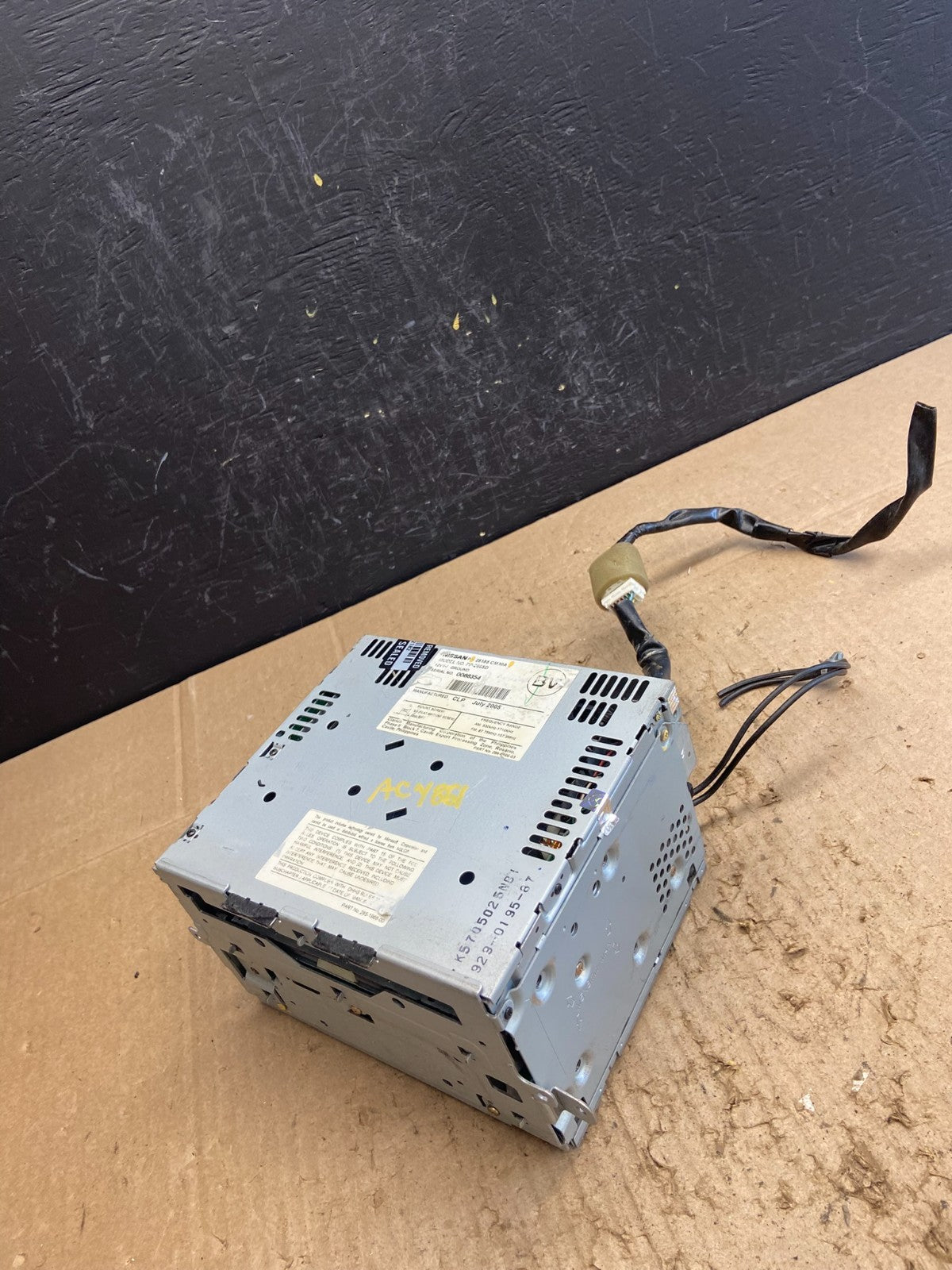 2007 2008 Infiniti G35 AM FM Radio Stereo CD Player Receiver Oem ac4861 DG2