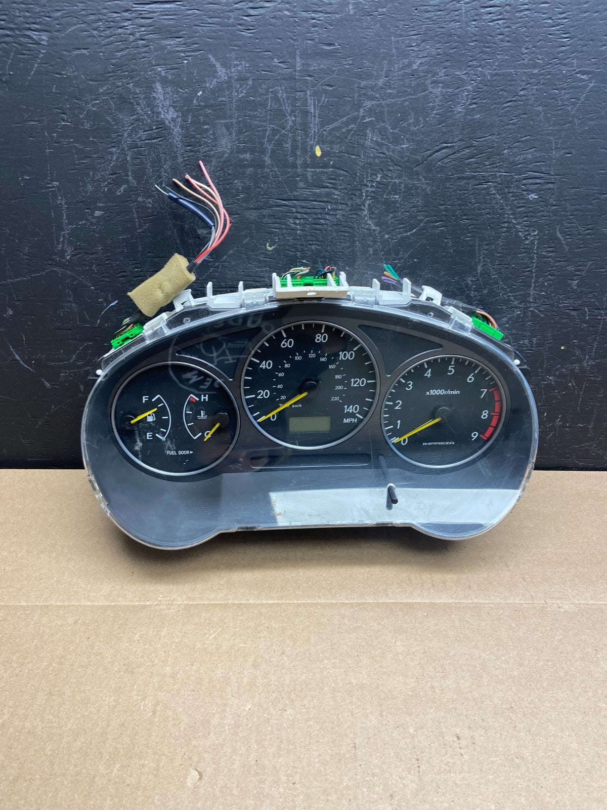2003 Subaru Impreza Speedometer Instrument Cluster Gauges ac6108 DG0