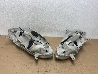 2005 to 2008 Toyota Corolla Black Left+Right Side Set Headlights AG4893 DW7