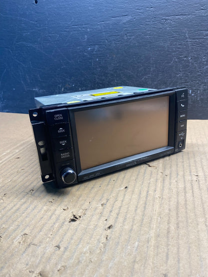 2009 2014 Jeep Dodge Chrysler Screen Display CD Player Satellite Radio AD1726 DG0