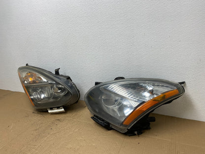 2009-2013 Nissan Rogue Left+Right Side Set Halogen Headlights OEM AB8284 DW1