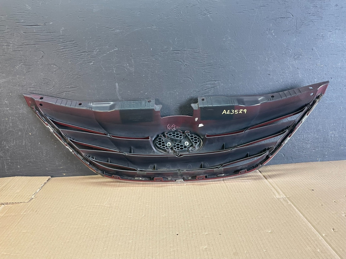2011 to 2014 Hyundai Sonata Front Upper Grill Grille AE3529 DG4