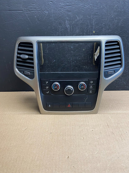 2011-2013 Jeep Grand Cherokee Center Radio Climate Control Bezel Vent ac6166  DG0