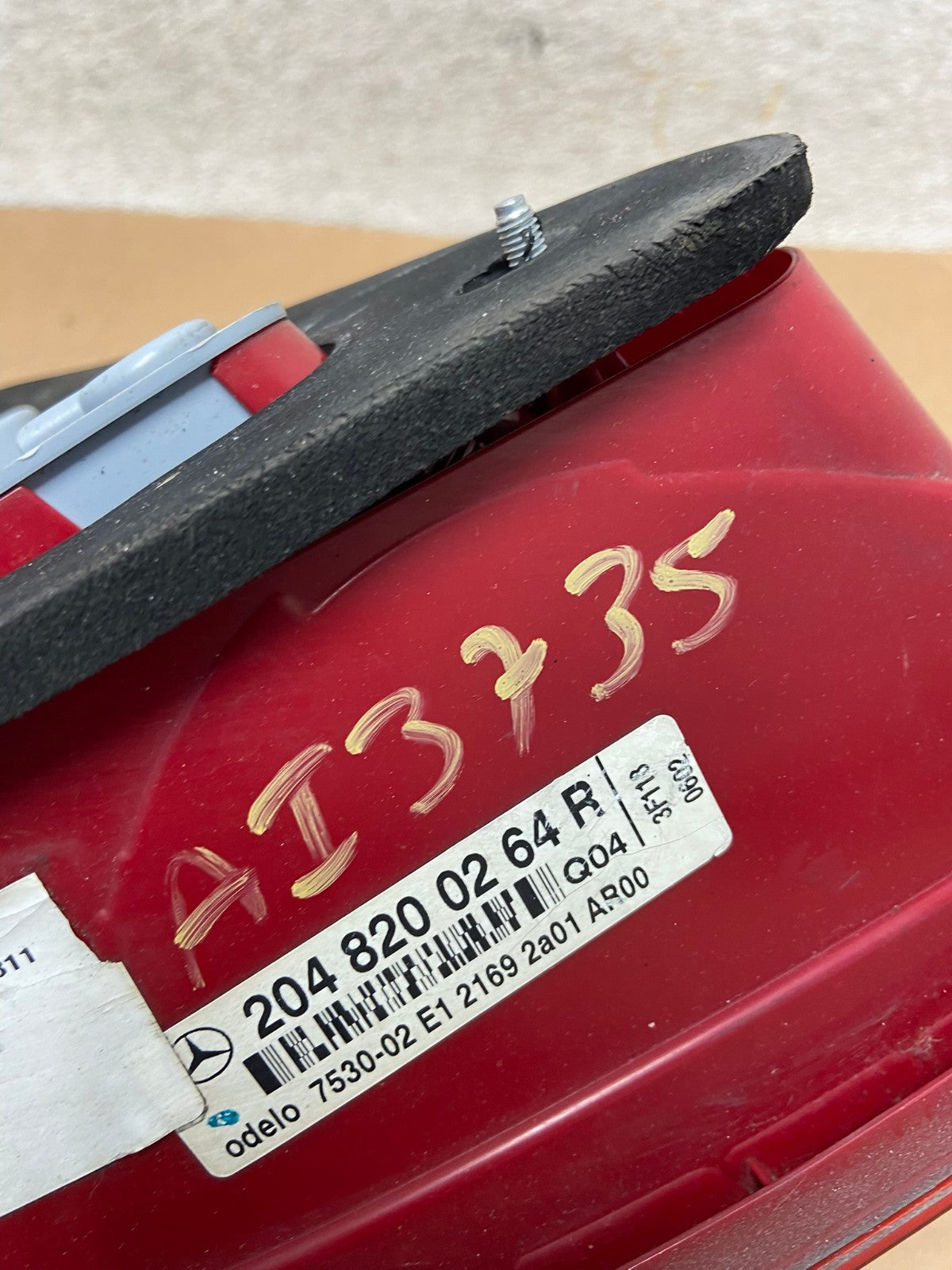 2008 2009 2010 2011 Mercedes C-Class Right Passenger Tail Light AI3735 LK7