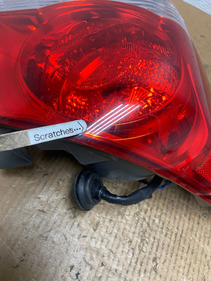 2011 2012 2013 2014 Chevrolet Cruze Left Driver LH Side Tail Light AE2597 LK3
