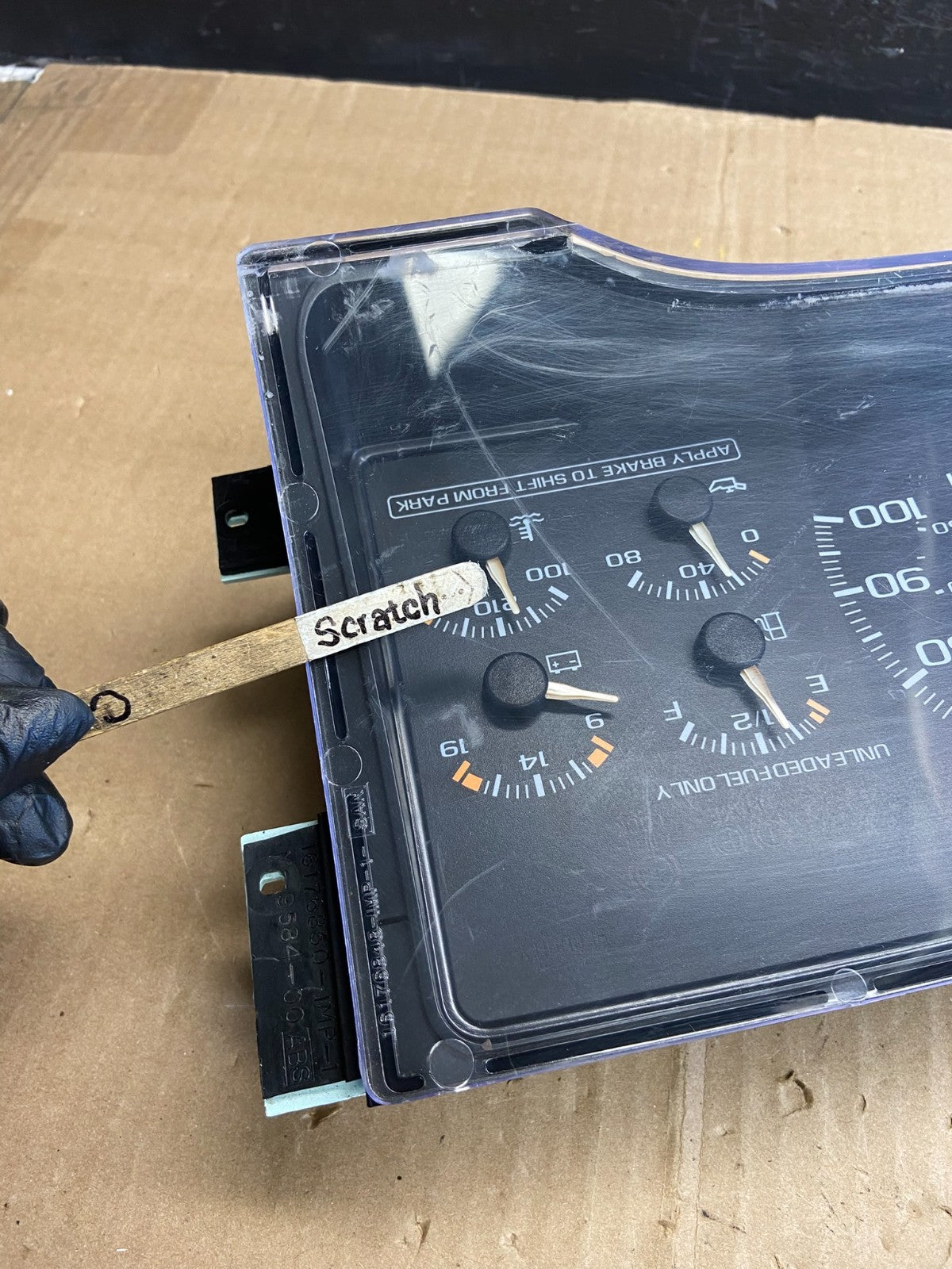 1995-1999 Silverado/Sierra/Yukon/Tahoe Speedometer Instrument Cluster AE1801 DG3