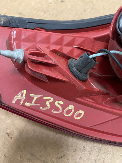 2009 2010 2011 2012 Chevrolet Traverse Right Passenger Tail Light AI3500 LK6