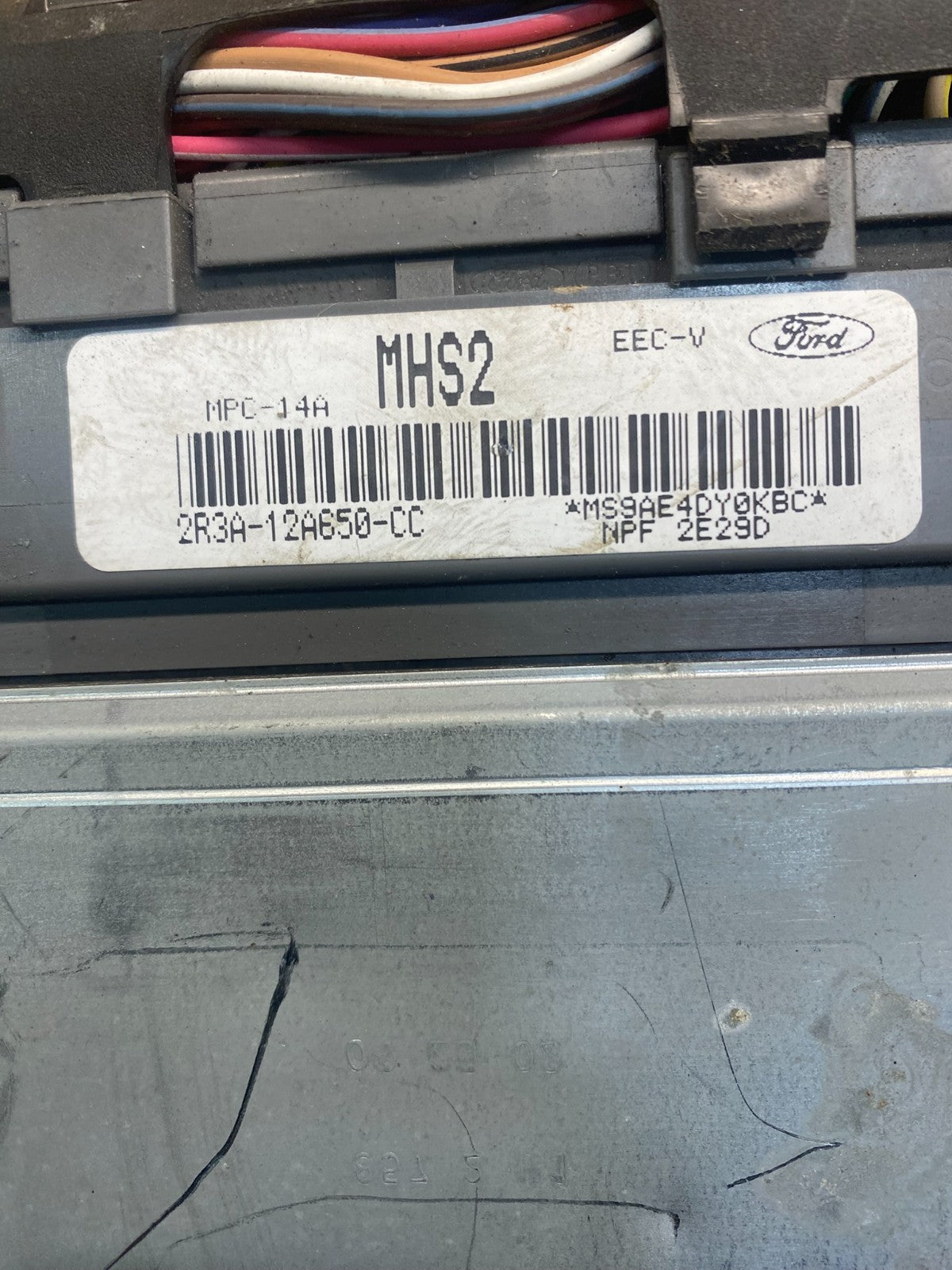 2002 Ford Mustang 4.6L Engine Control Unit ECU Computer Module aa0755 DG2