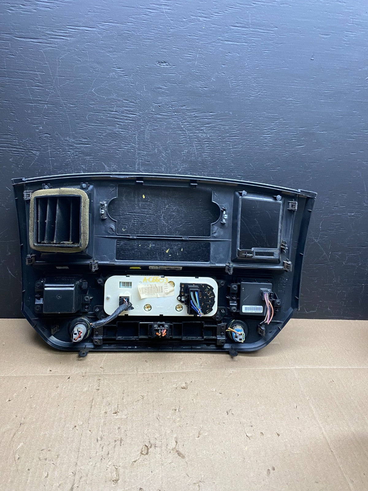 2006 to 2008 Dodge Ram Radio Climate Control A/C Heat Dash Bezel Trim AC6603 DG4