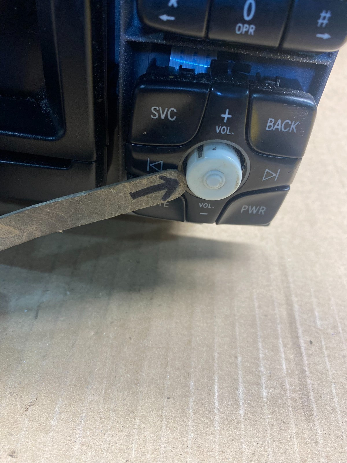 2000 2001 2002 Mercedes S430 S500 Radio Navigation Screen Display AH1739 DG1