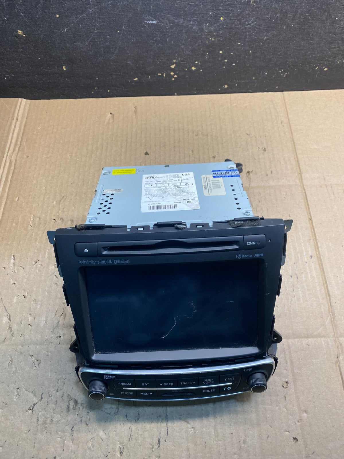 2013 2014 Kia Sorento AM/FM CD Radio Screen Display Oem AB0761 MS3