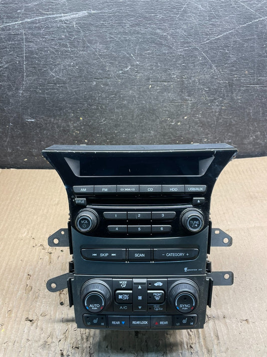 2012 to 2015 Honda Pilot AM FM CD Audio Radio Player Climate Control X4153 DG0
