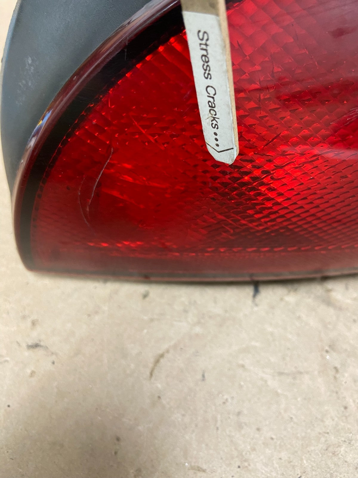 2001 to 2002 Nissan Quest Driver Left LH Side Tail Light AG43905