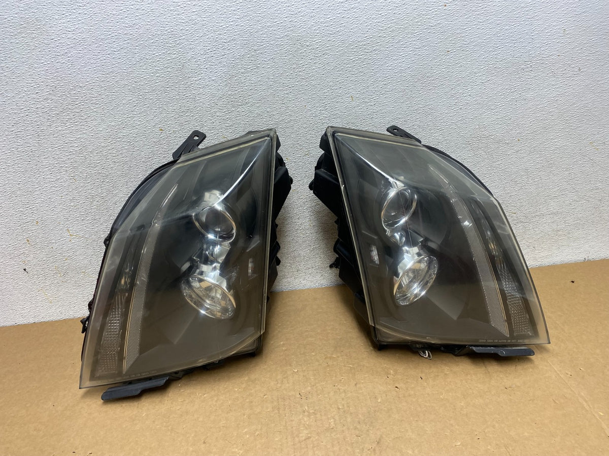 Halogen 2008 to 2014 Cadillac CTS Headlights Left+Right Side AI2651 DW0