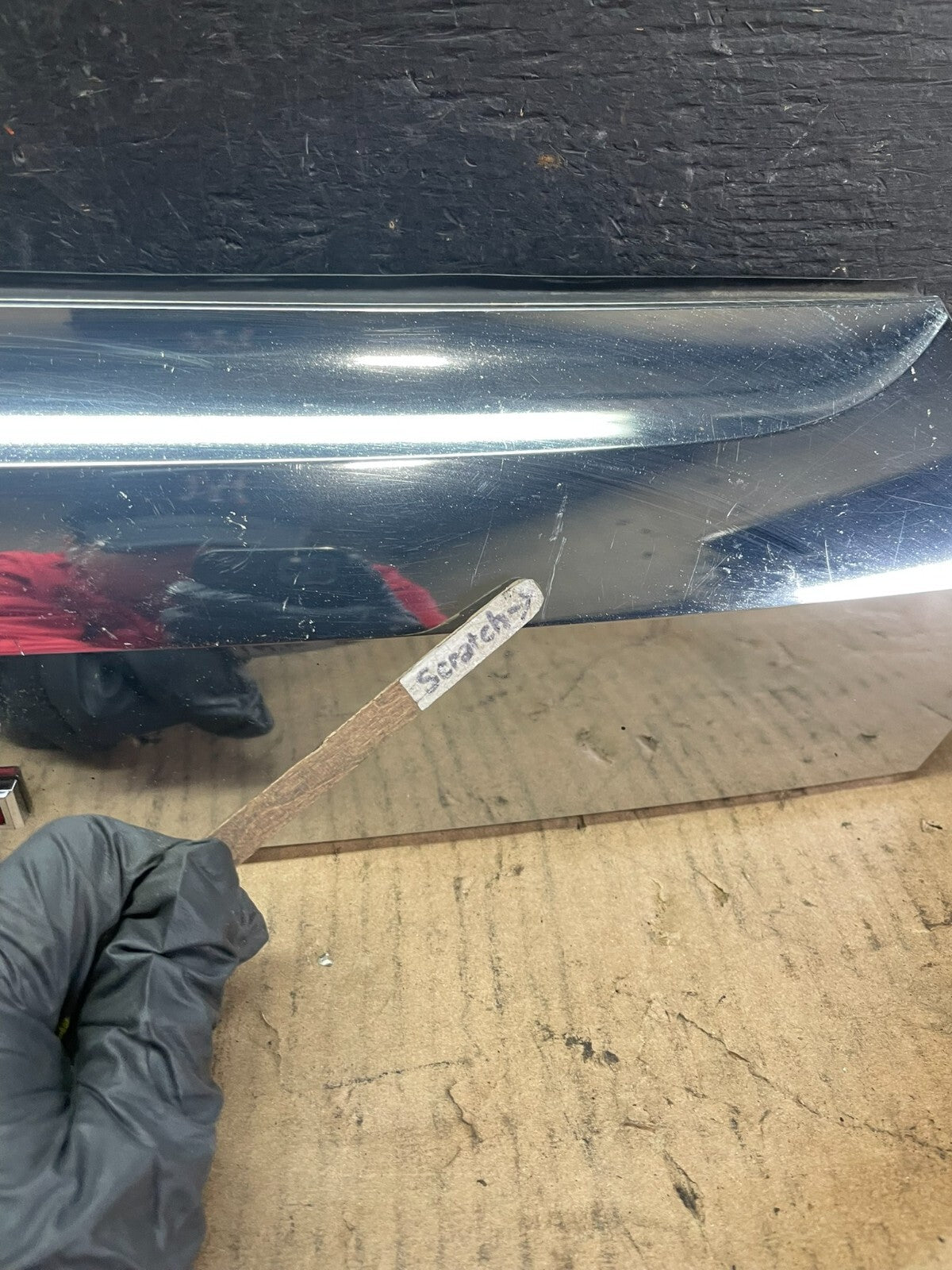 2010-2015 Gmc Terrain Lift Gate Handle Trim Back Up Camera Chrome Panel M6124 DG6