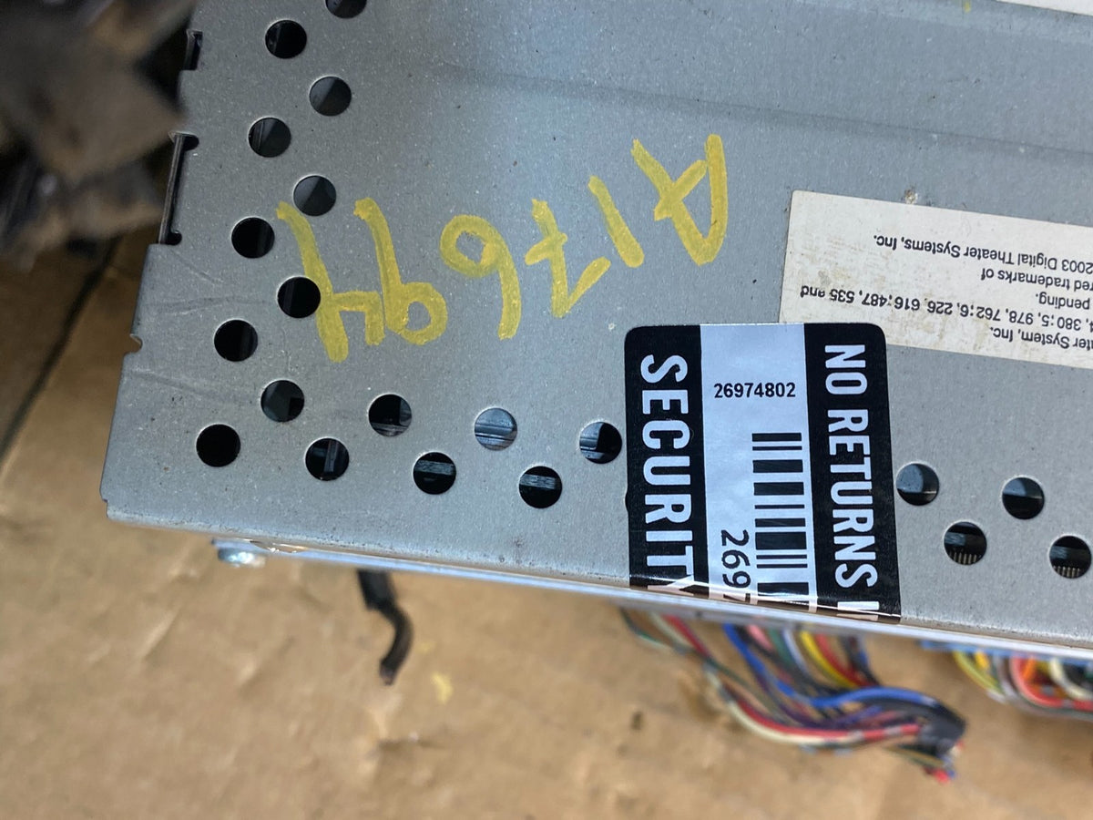 2004 2006 Acura TL CD Screen Player Radio Climate Control AI7694 DG6