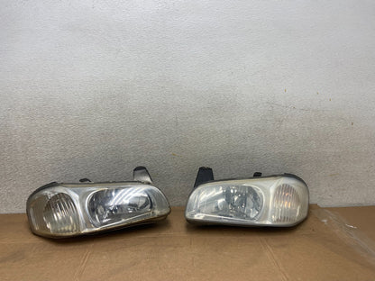 2000 to 2001 Nissan Maxima Left+Right Side Set Halogen Headlights Y5115 DW0