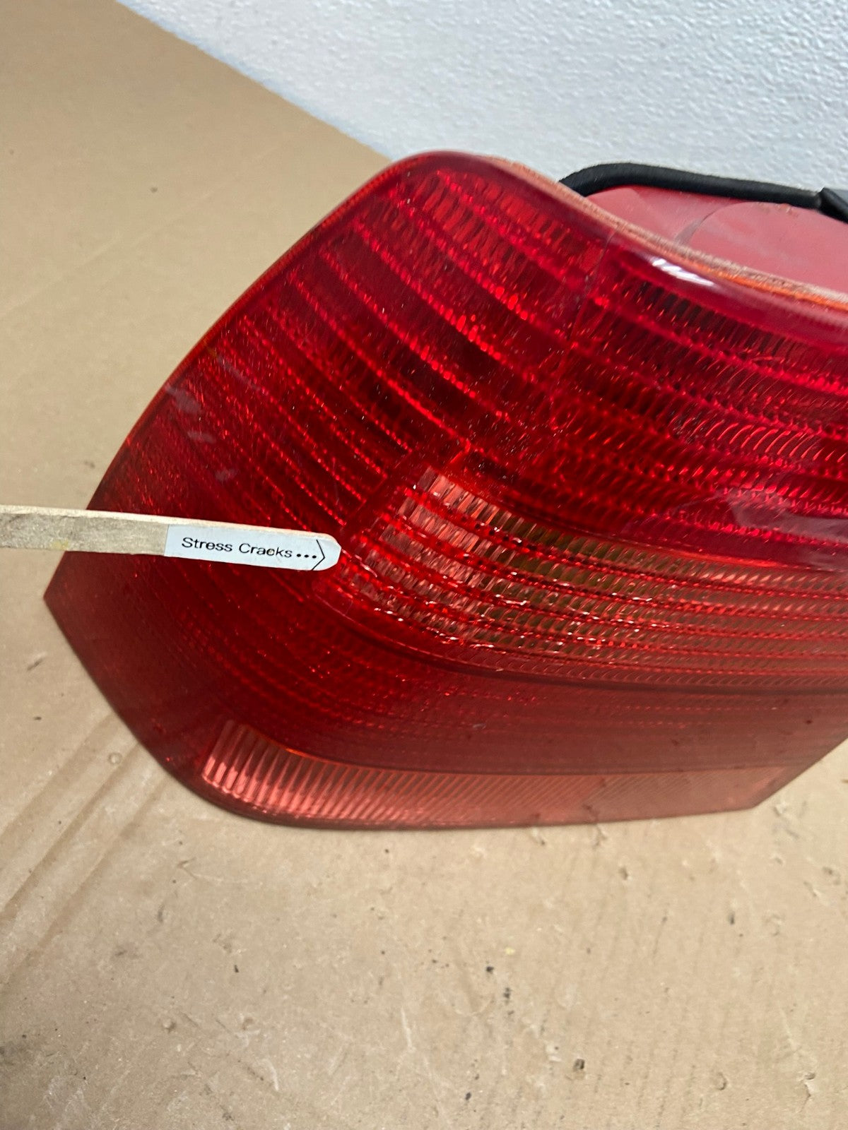1999 to 2003 Volkswagen Jetta Sedan Left Driver Tail Light OEM AB6834 LK3