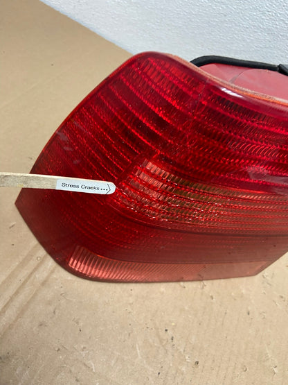 1999 to 2003 Volkswagen Jetta Sedan Left Driver Tail Light OEM AB6834 LK3