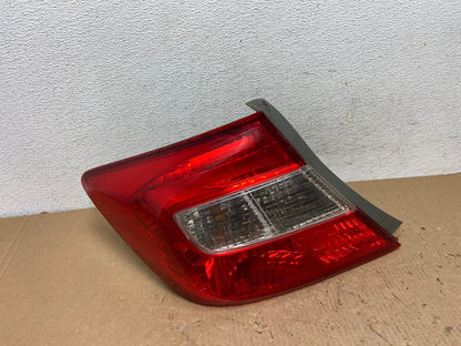 2012 Honda Civic Left Driver LH Side Tail Light AD8154 LK0