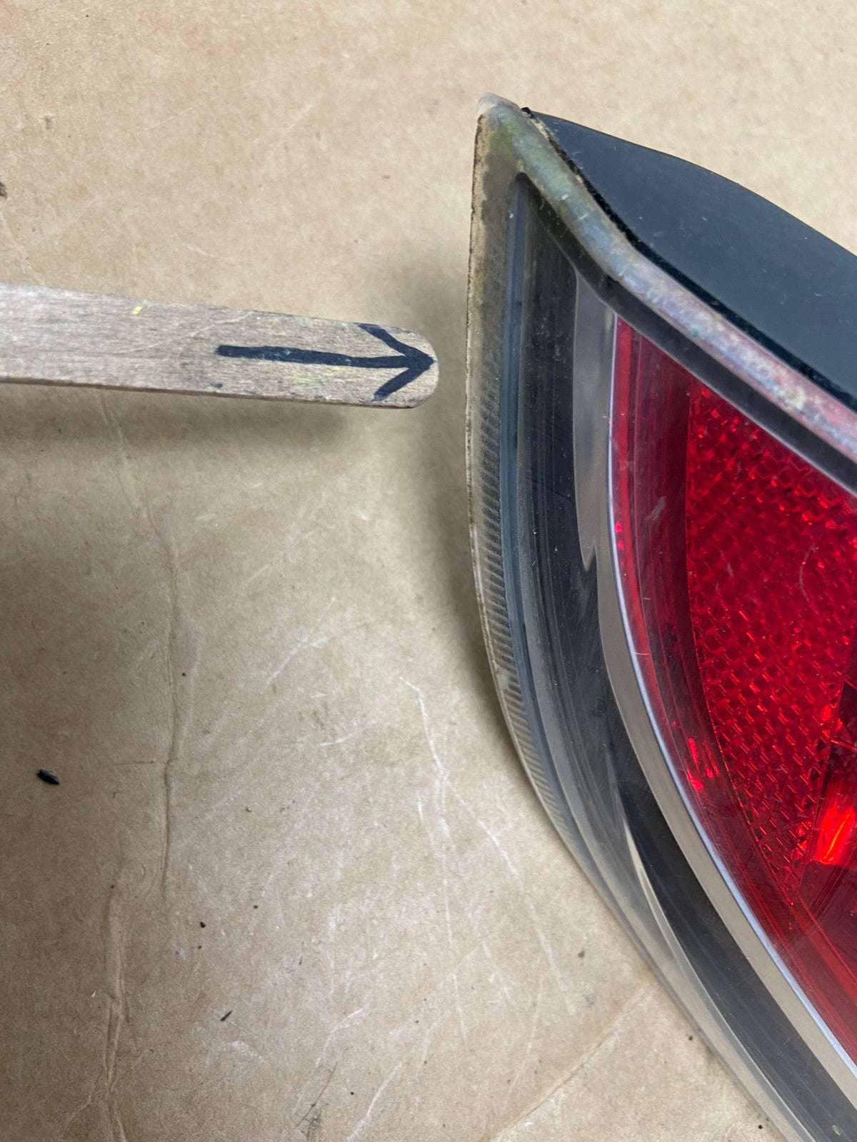 2009 - 2013 Mazda 6 Right Passenger RH Inner Tail Light AD5992 LK4