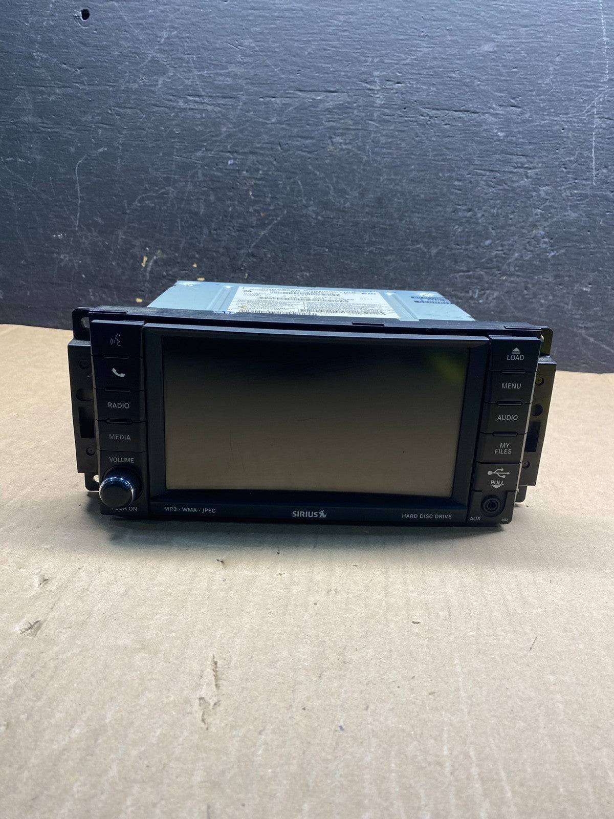 2007 2014 Jeep Dodge Chrysler Screen Display CD Player Satellite Radio ae7887 DG0