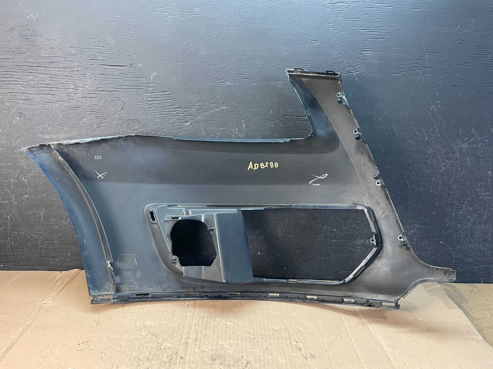 2009 to 2012 Audi Q5 Front Left Driver Side Bumper Cover ad8288 DG4