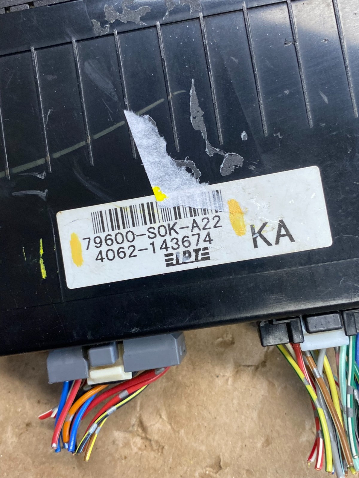 1999 to 2003 Acura TL Climate Control Hvac Heater Panel AG8446 DG5